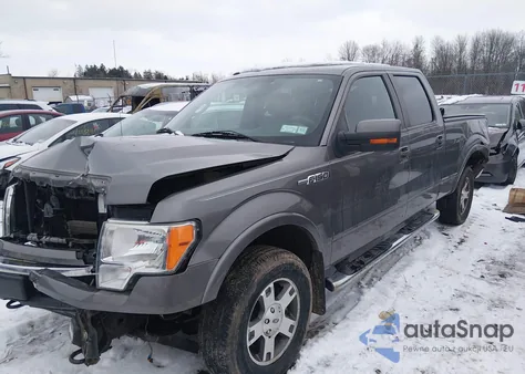 2012 Ford F-150 Lariat из США, поврежденный, VIN 1FTFW1EF5CFC23406
